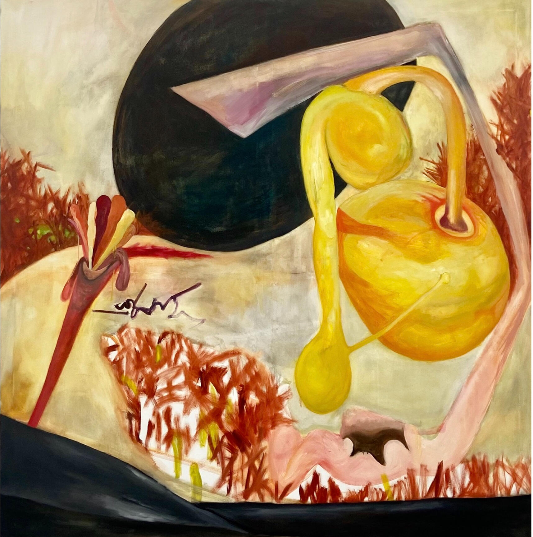200 x 135 cm. Oil on Canvas.
