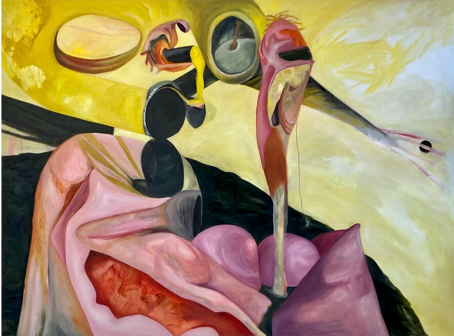 200 x 135 cm. Oil on Canvas.